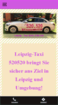 Mobile Screenshot of leipzig-taxi-520520.de